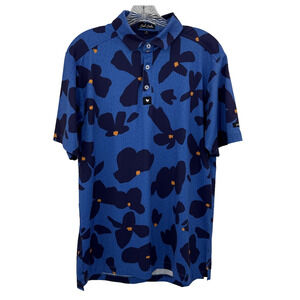 Bad Birdie Polo Mens Medium Blue Dreams‎ Golf
